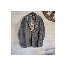 5XL 빅사이즈 아트풀 다저스 해골 블레이저 자켓 남성 사이즈 그루지 펑크 데스