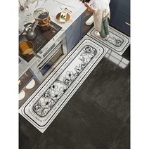 카페트매트 북유럽 씽크대 발판, 45CMx75CM 감정