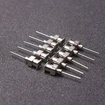 전동공구부품 켓어탭터세트 스테인레스 스틸 주입 주사기 디스펜서 12G ~ 26G 접착제 디스펜싱 바늘 무, 06 20G