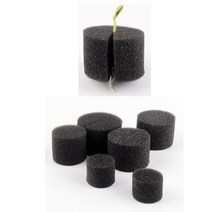 수경재배스펀지 원형 블랙 10pcs 32mm~80mm, 40호(10개)