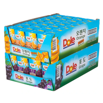 Dole 오렌지 120ml x32+포도 120ml x32 / 주스 코스트코 쥬스 임산부