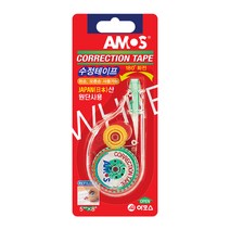 아모스 수정 테이프/학용품/문구 사무용품/양손 사용, 단품