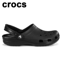 크록스 클래식 공용 클로그 샌들 블랙 10001-001