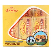 [치즈몰] 프리코 미니 고다 치즈스틱 120g (20g X 6개), 1개