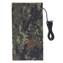 USB 전기 난방 패드 5V 탄소 섬유 천 방수 세탁 가능 의류, [01] 10x20cm