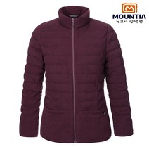 마운티아 플리스 원단 여성 중경량 패딩 자켓 JKW1M버리4_NCPT