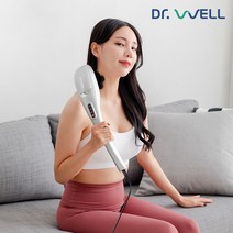 닥터웰 핸드 안마기 6종 교체봉 어깨 허리 복부 전신 마사지기 DWH-2010 (실버), 핸드안마기 DWH-2010 (실버)