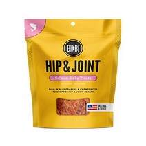 Bixbi Hip Joint Dog Jerky Treats Salmon 4 Ounce, 1