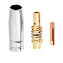 Mig 용접기 빈젤 15AK 토치 액세서리 노즐 MIG 접촉 팁 3 개, 03 0.9MM