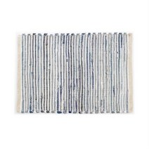 아트박스/홈앳 데님 우븐 코튼 발매트 (블루) 45x65cm