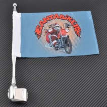 혼다 골드윙 안테나 혼다골드윙 GL1800 GL1500 GL1200 20012011 용 오토바이 사이드 마운트 수하물 랙 수직 플래그 폴, 공간