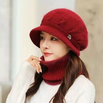 실용적인 중년겨울모자 골프캡 부모님 할머니선물용 페도라 미디어나무