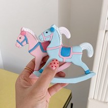 [바보사랑] Patel Rocking Horse 파스텔목마, COLOR:블루