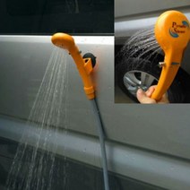 야외용야외 캠핑 샤워기 물통 간이 시가잭 휴대용 차박zoavlddydvna622, & 캠핑샤워기세트