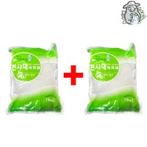 천혜식품 저칼로리 제주 섬마을 천사채 1kg 냉채 당면화 샐러드 1+1 2kg, 2개