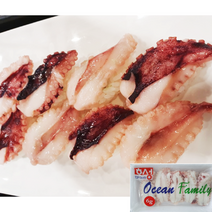 초밥용 쭈꾸미 120g(6gx20pcs) 쭈꾸미초밥 스시재료, 초밥용쭈꾸미_120(6gx120pcs)