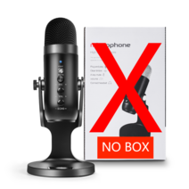 미니 노래 유선 무선 마이크 유튜브 스탠드 핀 방송용USB 마이크 전문 콘덴서 마이크 PC 컴퓨터 노트북 녹, 01 NO BOX