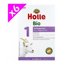홀레 독일 내수용 산양 분유 바이오 1단계 400g x 6