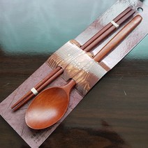 옻칠 수저세트 1벌 / 젓가락 숟가락 제기 제수 식기