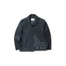 코오롱패션 코오롱 브렌우드 친환경 소재 스웨이드 가을겨울 네이비 트러커 자켓 점퍼(무료배송)