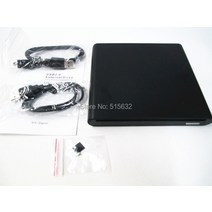 노트북 cd 롬 외장형 odd외부 usb 슬림 슬롯 dvd rw rw dl 라이터 버너 드라이브 pc 인클로저 케이스, 블랙