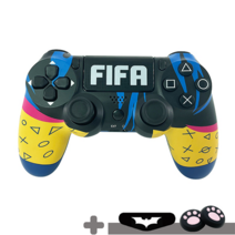 적용 가능 소니 PS4 DualShock 4 V2 호환하다 게임 테마 사용자 정의 무선 컨트롤러 4.0 22 테마, FIFA04