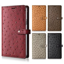 모티모 핸드폰 가죽케이스 이중수납 다이어리 지갑 카드 케이스 타조엠보