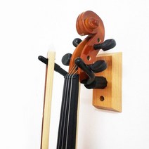 실용적인 디자인 벽 마운트 바이올린 비올라 옷걸이 내구성 나무 자료 홈 스튜디오 대 한