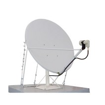 (주)태화텔레콤 위성방송 수신용 90cm 위성안테나 (지지대+무궁화 싱글 LNB포함) 다세대/다가구/오피스텔/아파트 공사용, 기본세트