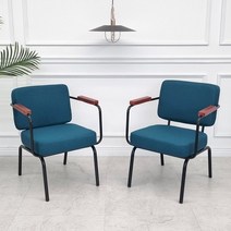 레이 1인소파 패브릭 2개, 딥블루 2개