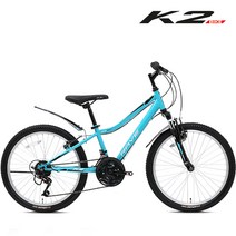K2BIKE MTB자전거 메커드22SF 22인치 21단 서스펜션, 메커드(레이브)SF 22인치 블루 미조립+소형공구