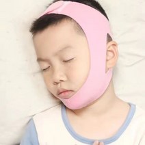 안면비대칭 마스크 얼굴 호흡 기는 입 돌출 및 수면 방지 크기 리프팅 퍼밍 아티팩트 유니버설, 핑크 어드밴스드 모델 - 자녀 추