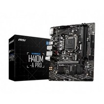 MSI H410M-A PRO 메인보드 MS-7C89