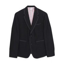 톰브라운 [명품]THOM BROWNE 22년 3 플라이 모헤어 울 티핑 슈렁큰 오버자켓 MJC..
