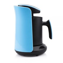 인스턴트 커피 메이커 550ml 차 보일러 끓는 냄비 터키 포트 에스프레소 머신 2-3 컵, blue, CHINA_UK
