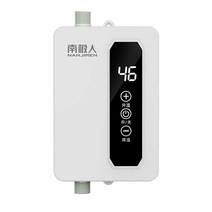 샤워기 순간 온수기 가정용 급속 온수 히터 카라반 세면대, 5500W 일반 플러그+샤워기