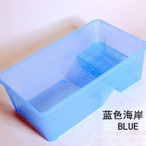대형 거북이어항 페닌슐라쿠터 리버 커먼머스크터틀 청거북 팩맨개구리 레이저백 반수생키우기, 블루 코스트, 단일사이즈