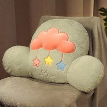 카와이 사무실 의자 쿠션 메모리 폼 크리스마스 선물 모양의 베개 게임 플러시 내부 충전 코진 신라 홈 장식, 60x45cm, style 7