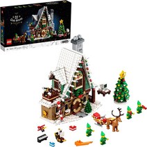 LEGO Elf Club House 10275 빌딩 키트 매력적인 프로젝트 및 성인을 위한 멋진 휴일 선물 아이디어 신제, 01 단순포장