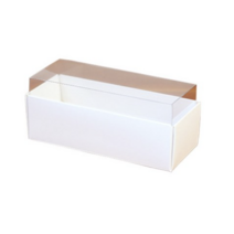 이홈베이킹 윗투명마카롱상자 5213 뚱카롱 3구, 단품, 100개