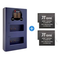 고프로 AHDBT-501 LCD 듀얼충전기+배터리 2개 히어로5