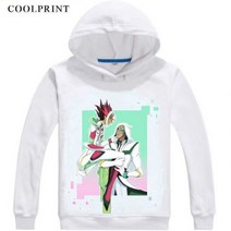 [해외] KOUGAMI RYOUKEN VARIS MENS 후드 YUGIOH VRAINS 드래곤 방화벽 FAIYA WOURU 운동복 STREETWEAR ANIME HOODIE LON, 파란 M