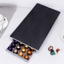 깔끔한 캡슐 보관 커피 슬라이드 서랍 철재 수납, 40서랍식캡슐홀더, 본상품선택