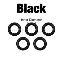 DIY 공예용품 장식품 폼폼 리본 4/5/6/8/10/12mm 금속 Eyelets 그로멧 구멍 반지 다색 와셔 Scrapbooking, 09 Black_02 5mm 100pcs