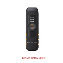 광케이블 광컨버터 광센서 VFL 30KM 10MW 광섬유 테스터 펜 도구 FTTH 레드 레이저 광학 라이트 시각 장애, 04 Lithium battery 20mw