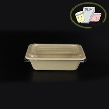 식품포장용기 친환경 펄프 사각 도시락세트 700ml 50개