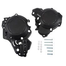 KTM 허스크바나 바이크 오토바이 클러치 커버 마그네토 보호 EXC SX TE TC 250 300 엔진 액세서리 모토크로스 더트 모토, [01] Black