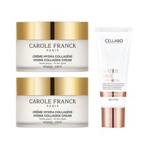 캐롤프랑크 이드라 콜라겐 크림 150ml x2 + 셀라보 워터 다이브 선크림 60g_M, 상세페이지 참조, 상세페이지 참조, 상세페이지 참조