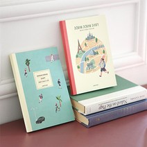 인테리어소품 만년형 일러스트 스케줄러 문구덕후 감성다이어리 떡메모지 시간관리, World travel