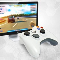 토이스타일 XBOX 360 PC용 게임패드 호환벌크 유선컨트롤러 조이스틱, Free/XBOX360게임패드_블랙|벌크|